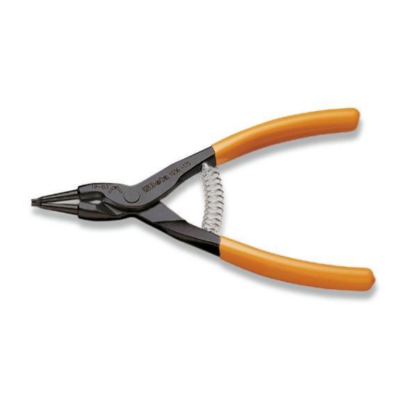 BETA Circlip Pliers, 175 mm Overall, Straight Tip, 25mm Jaw
